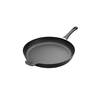 免抠不锈钢平底锅实物图