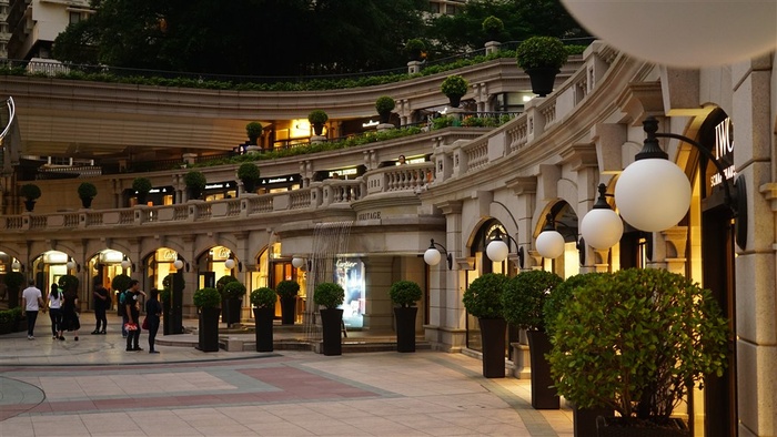 香港1881广场街景摄影原图