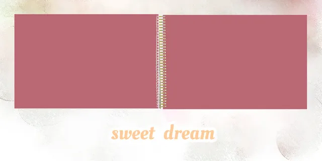 儿童相册横图模板