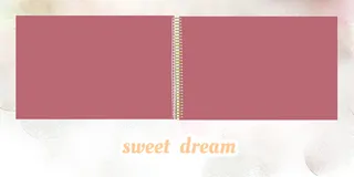 儿童相册横图模板