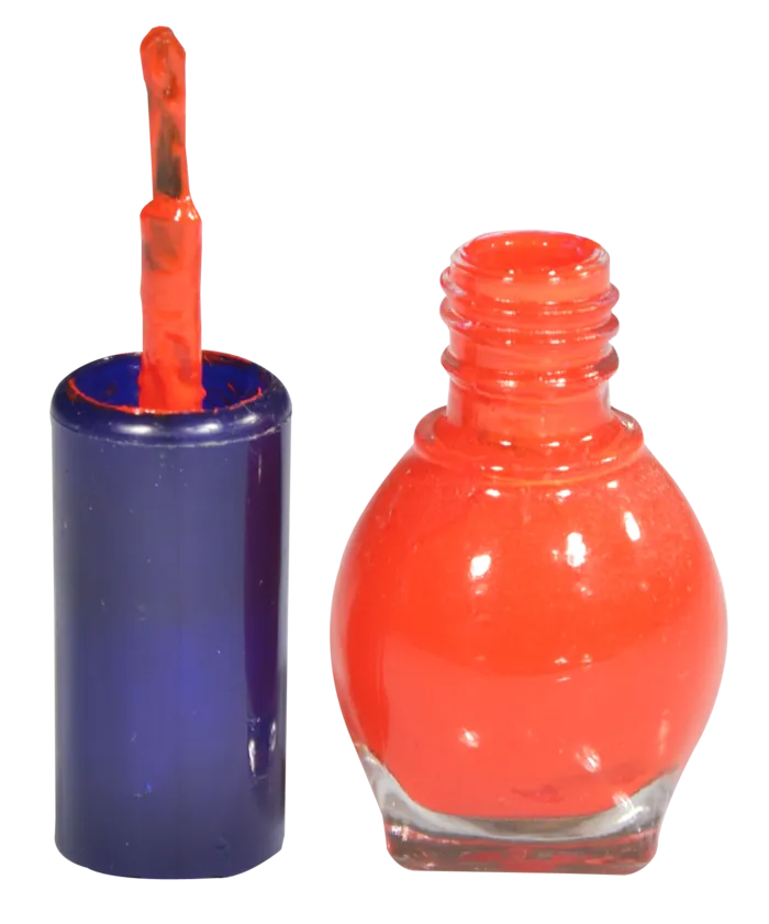 指甲油红色装饰