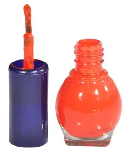 指甲油红色装饰