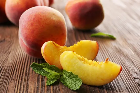 水蜜桃素材图片