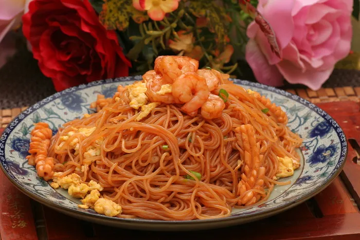 三鲜炒米粉20元