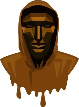 乌贼游戏面具 PNG免抠