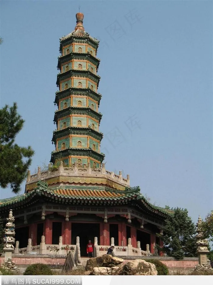 须弥福寿之庙-万寿琉璃塔