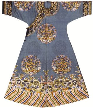 古代帝王常服样式花纹图案图片