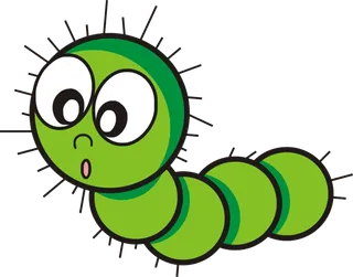 毛毛虫卡通、