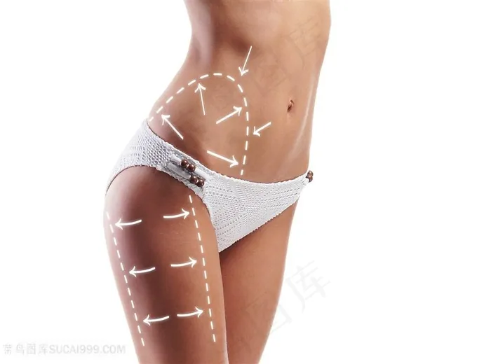 性感美女瘦身健身特写高清