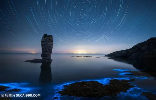 星空星轨银河自然风光 星空星轨银河自然风光