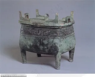 青铜器 四足鼎