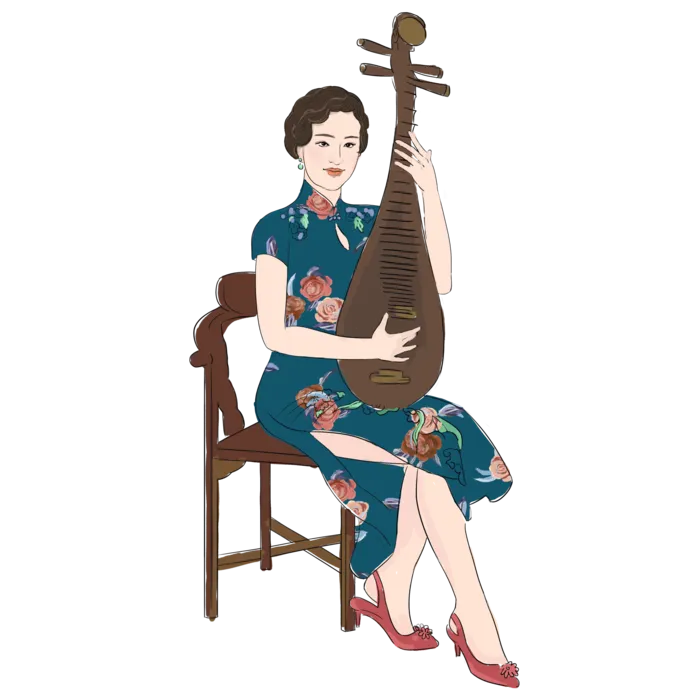 传统旗袍美女 (116)