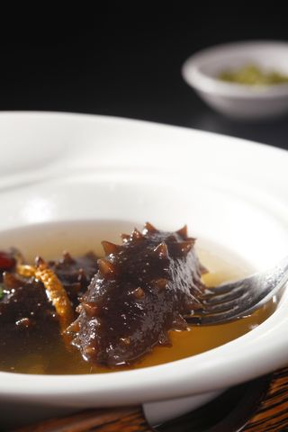 虫草麦仁炖辽参 (12)