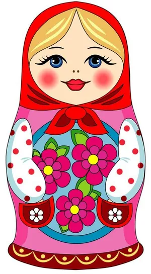 俄罗斯套娃 PNG免抠