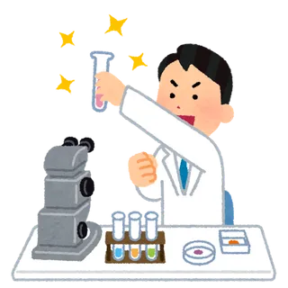 研究者实验员卡通少儿兴趣班