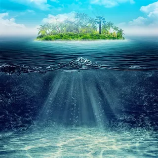 美丽的海平面景色图片 美丽的海平面景色图片