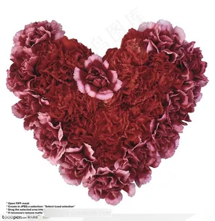 情人节花物语-漂亮的红色花束