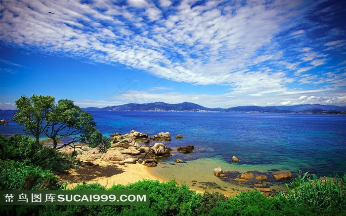 唯美山川河流素材图片
