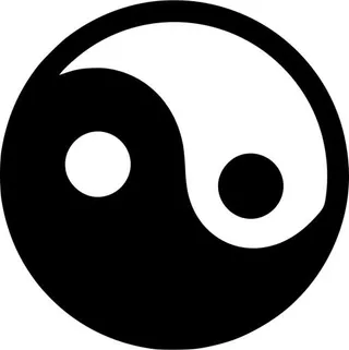 Yin and yang PNG免抠