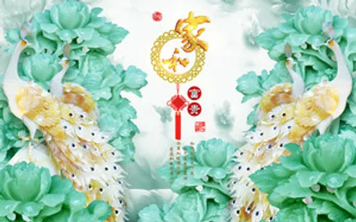 雕塑玉雕背景风景 雕塑玉雕背景风景