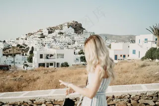 非主流优美美女身影图片