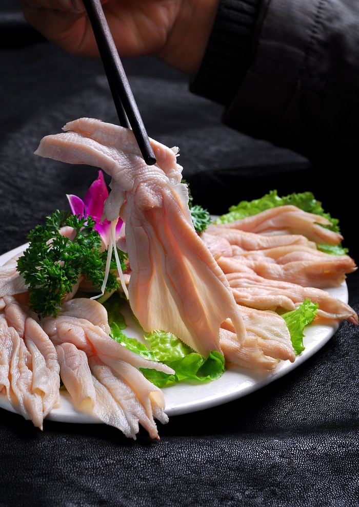 火锅店配菜肉类荤类美食肉片