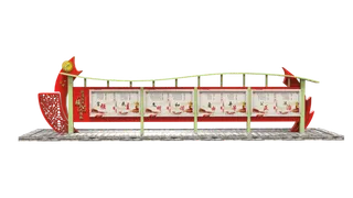 *核心价值观户外雕塑免扣元素