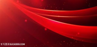 高端抽象红色动感线条背景