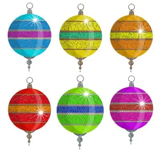 圣诞球小玩意免抠