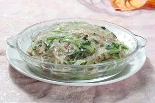  小白菜炒粉条 