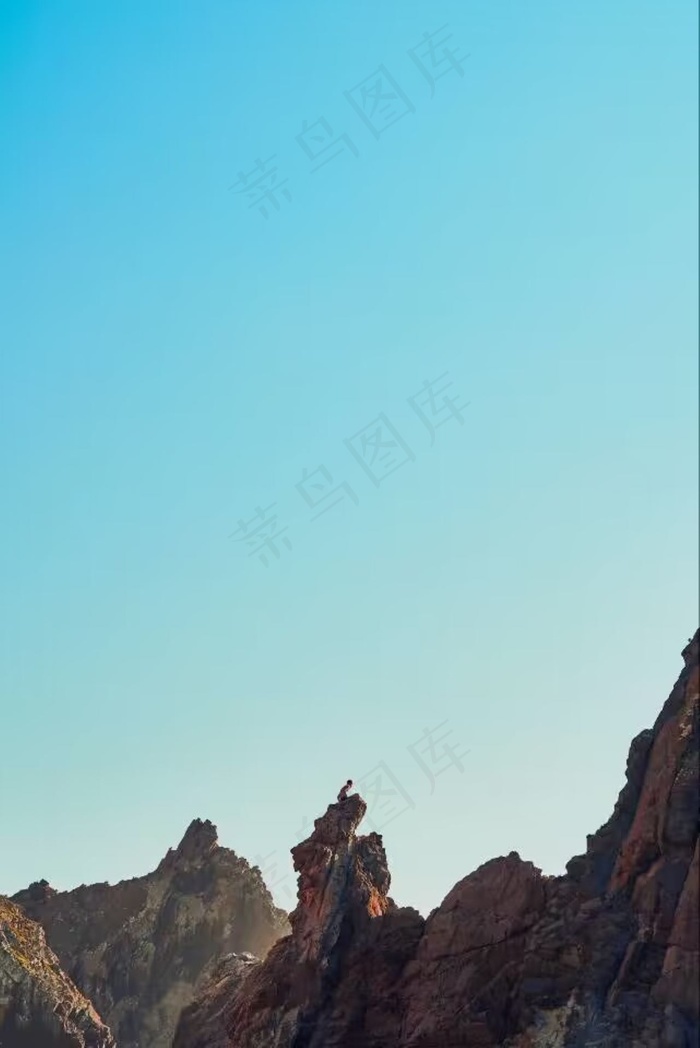 山顶风景图