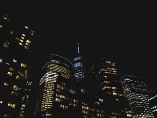 高清唯美城市夜景高楼大厦