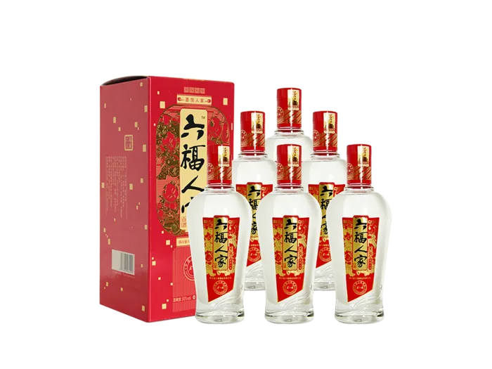 超市商品清晰大图免抠实物摄影png格式图片透明底品牌白酒金六福(3)