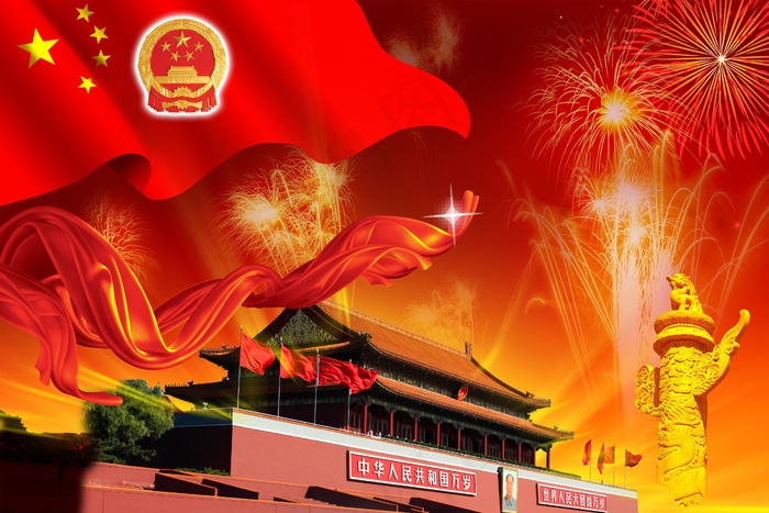 中国风古建风格海报素材_0163psd模版下载
