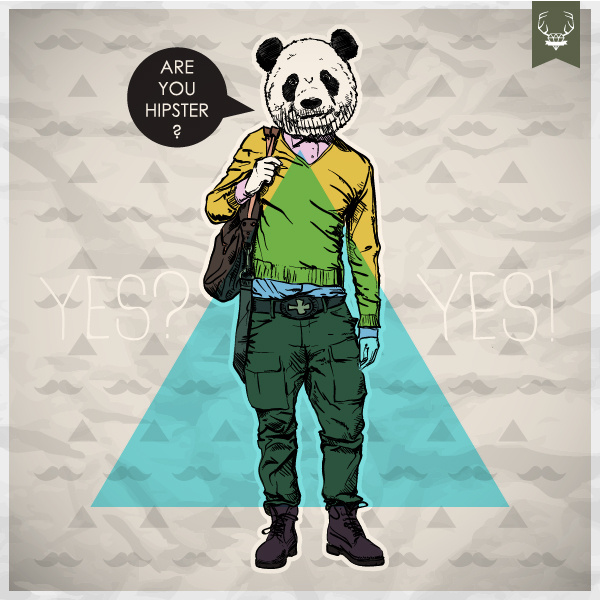 拟人动物 卡通头像