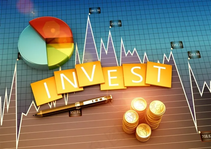 硬币与曲线图表