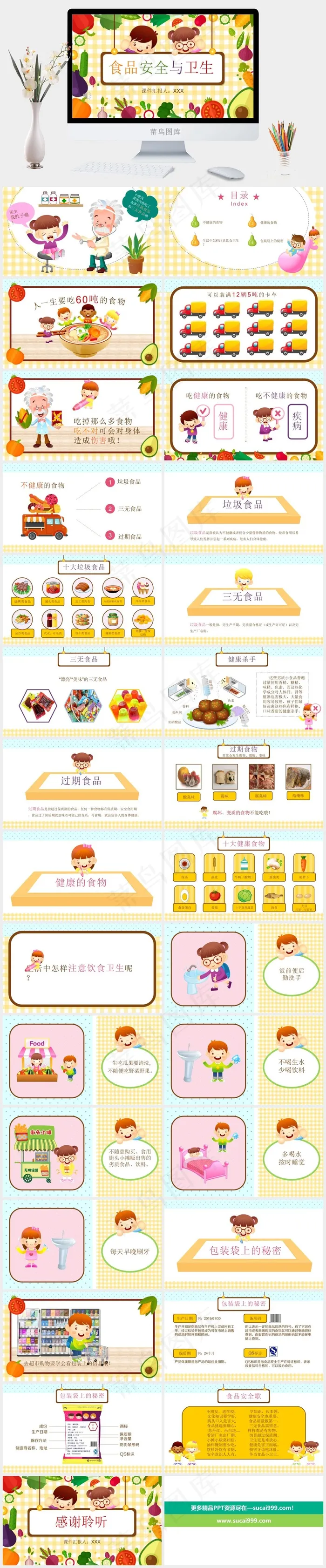 儿童安全教育ppt模板