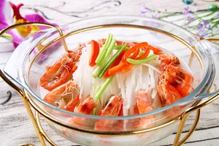 D00581鲜虾翅汤浸萝卜丝 (7)