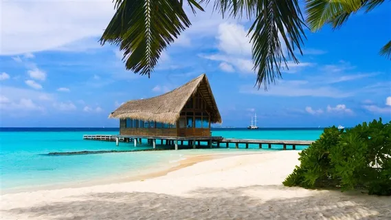海边小木屋图片 海边小木屋图片