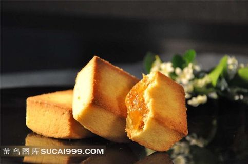 凤梨酥食物摄影高清素材图片