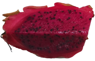 分开切好的红心火龙果果切免扣实物实拍摄影元素素材