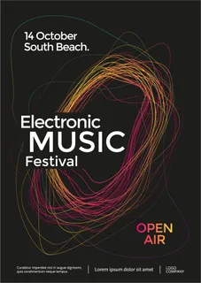 多彩渐变流体背景