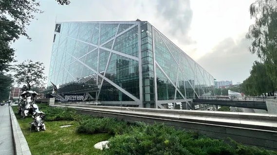 北京芳草地全景建筑摄影