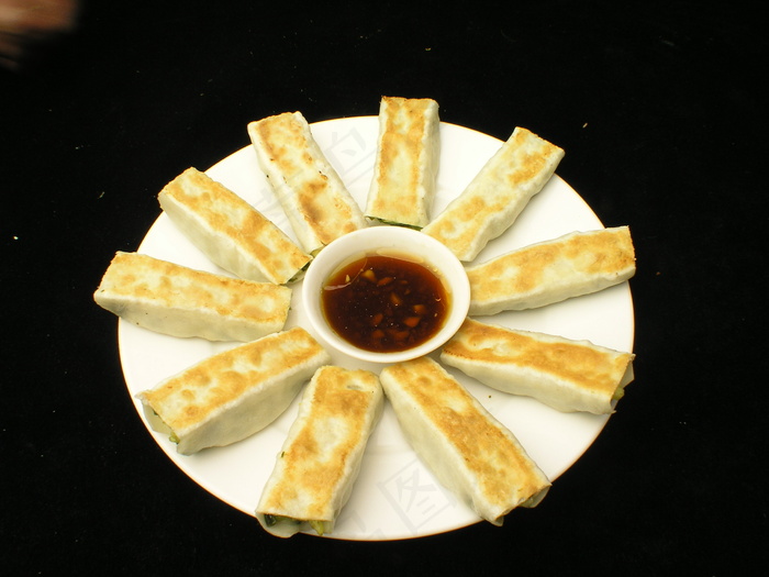 素锅贴主食|小吃