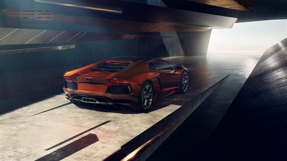 跑车广告壁纸图片