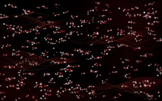 黑背景上的动感元素