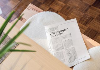 10-欧美简约场景报纸样机