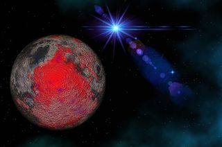 元宇宙世界天空背景墙风景