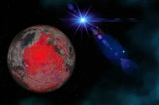 元宇宙世界天空背景墙风景