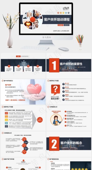 员工服务意识提升关怀客户维护业务员培训PPT预览图